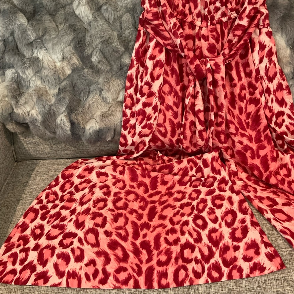 kate spade panthers tie waist jumpsuit. NWT. Large - Picture 7 of 11